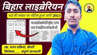 बिहार लाइब्रेरियन नई भर्ती 2024 ‌l Bihar Librarian New Vacancy 2024 l Bihar Librarian New Update l