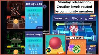 Early RS update? New "Biohazard" Co-Creation levels & TDoTD Bugfix | Rolling Sky v3.7.35