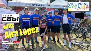 Philippine Cycling Festival with Aira Lopez At Clark Parade Ground