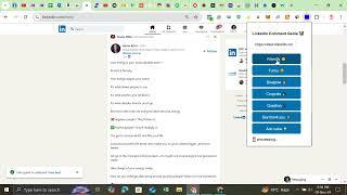 LinkedIn Comment Automation-Chrome Extension (Demo)