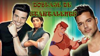 Top 15 FAMOSOS HACIENDO DOBLAJE (Doblaje de Startalents)