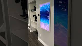 The Frame TV Meets MagicMIrror #magicmirror #homeassistant #frametv