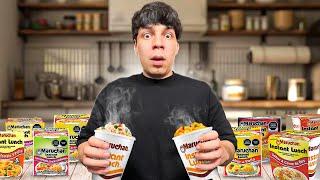 TRYING ALL THE FLAVORS OF MARUCHAN THAT EXIST - Yair17