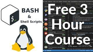 Bash Scripting Tutorial for Beginners | Bash Scripting Full Course 3 Hours