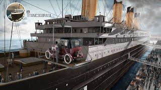 Titanic animator 3D CGI - Titanic 3D O naufrágio