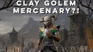 Turn Your Mercenary Into A CLAY GOLEM