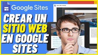 Como crear un sitio web en Google sites