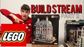 LEGO LIVE BUILDING SANCTUM SANCTORUM (76218)‼️join the live #live #lego #sanctorum #marvel