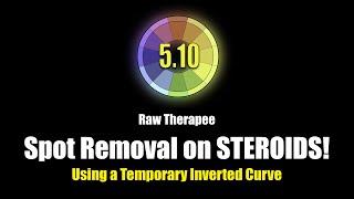 RawTherapee Dust Spot Removal on Steroids Using a Temporary Curve