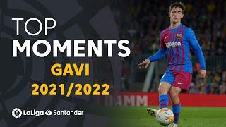 BEST MOMENTS Gavi LaLiga Santander 2021/2022