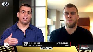 UFC 302 interview - Jake Matthews: I'm entering my prime | Fox Sports Australia