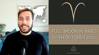 FULL MOON IN ARIES | 20th October 2021