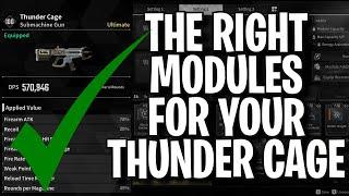 STOP USING THESE MODULES IN YOUR THUNDER CAGE! | TRUE BEST THUNDER CAGE BUILD [THE FIRST DESCENDANT]