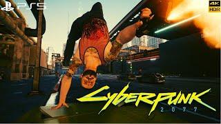 (PS5) Cyberpunk 2077 Brutal Combat & Stealth Kills - 4K60FPS