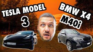 BMW X4 M40i abgegeben für einen Tesla Model 3 |War das ein Fehler ?