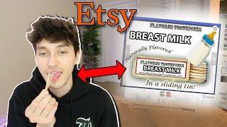BUYING WEIRD STUFF FROM ETSY...