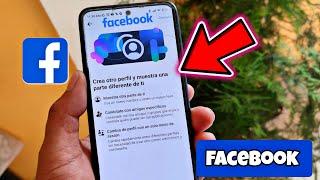 Cómo crear otro perfil de Facebook con la misma cuenta 2024 facil y rápido increíble 