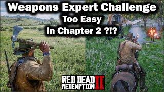 Weapons Expert Challenge made easy in Chapter 2 - Red Dead Redemption 2 - RDR2
