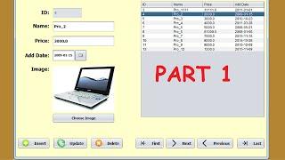 Java And Mysql Project Example - Simple Java And MySQL Database Program [With Source Code] Part 1/11