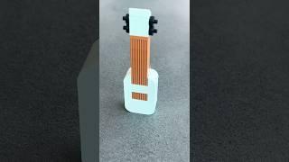 Tiny LEGO Guitar–Can It Play Music?#lego#legobuild#guitar#music#creative#legomoc#tinybuild#shorts