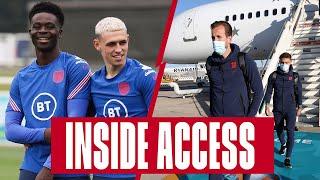 Rondos, Rice's Skill School & Arrivals in Rome! ️ Inside Access | England