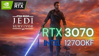 Star Wars Jedi Survivor - RTX 3070 | 12700KF | 1080p I 1440p I 2160p