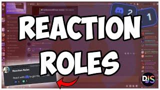 How to make a REACTION ROLES system for your discord bot! || Discord.js V14