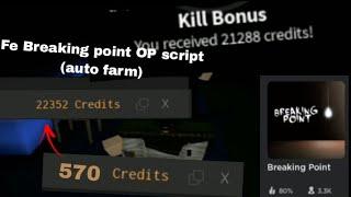 Roblox Fe Script Showcase | Fe Breaking point op script | Fluxus and Hydrogen