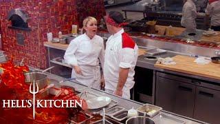 Anton Gets Into A HUGE Argument With Chef Andi | Hell's Kitchen