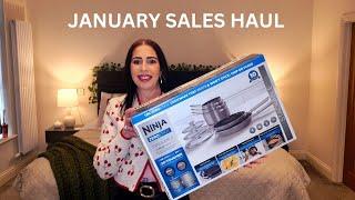 ️JANUARY SALES HAUL️ LOOK FANTASTIC,  F&F, NINJA & TIKTOK SHOP