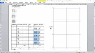 Mapping a contour plan from a HOC booking sheet