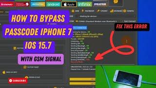 How To Bypass Passcode Iphone7 WITH UnlockTool || Fix Error BootingRAMDISK..Fall/COMPL.TUTORIAL