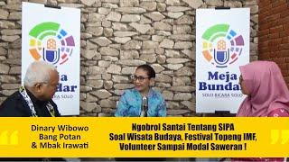 Ngobrol Santai Tentang SIPA, Soal Wisata Budaya, Festival Topeng IMF, Volunteer Sampai Modal Saweran