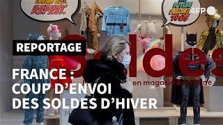 Soldes d'hiver: coup d'envoi sans la foule habituelle | AFP