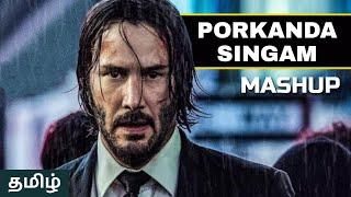 Porkanda Singam EDM Version || Johnwick 4 Tribute Video