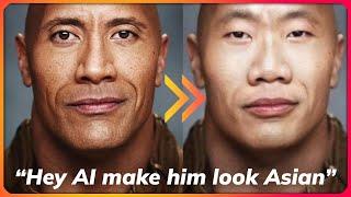 How Dwayne "The Wok" Johnson Was Made - AI Image Editing