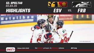 ​DEL2 Game Highlights Spieltag 52: ESV Kaufbeuren vs. EHC Freiburg