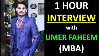 Virtual Show with Umar J Qureshi | Guest: Umer Faheem (MBA) Certified Digital Strategist in Pakistan