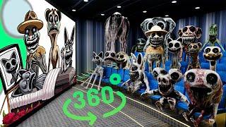 Zoonomaly 360° - CINEMA HALL | ZOOKEEPER react to Zoonomaly MEME | VR/360° Experience