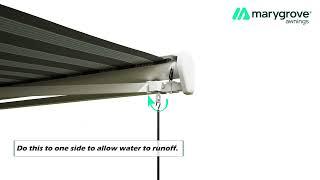 How To Adjust Your Awning's Pitch