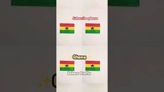 Drawing the flag of Ghana  - Satisfying Colouring #shorts #painting #creative #flagdrawing