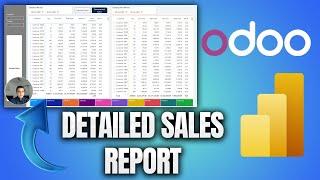 Enhancing Odoo's Reporting with Power BI | ep 04 Detailed Sales Report