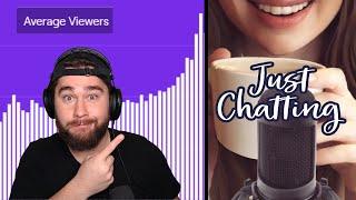 How to Grow on Twitch Using Just Chatting! (Twitch Stream Ideas)