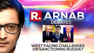 European MP Viola Von Cramon Admits Challenges In Sanctioning Russia | Arnab Debates