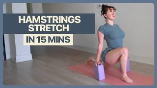 15-Minute Hamstring Stretch for Flexibility & Relief!