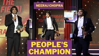 Best of Neeraj Chopra at the Sportstar Aces Awards 2022