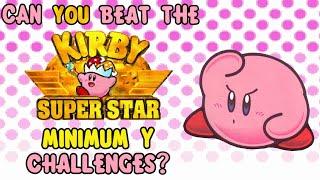 VG Myths - Can You Beat the Kirby Super Star Minimum Y Challenges?