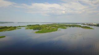 Russian Volga river