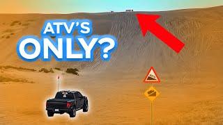 Ultimate uphill SAND CHALLENGE - Raptor Vs Sand MOUNTAIN