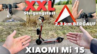 Xiaomi Mi 1s im XXL 2,3 km Steigungstest   Kommt der "Oldie" den Berg hoch ?? Man glaubt es nicht !!